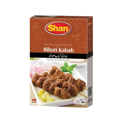 Shan Bihari Kabab Masala 50 Gram Box