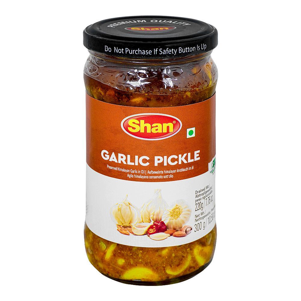 Shan Garlic Pickle 300g Bottle