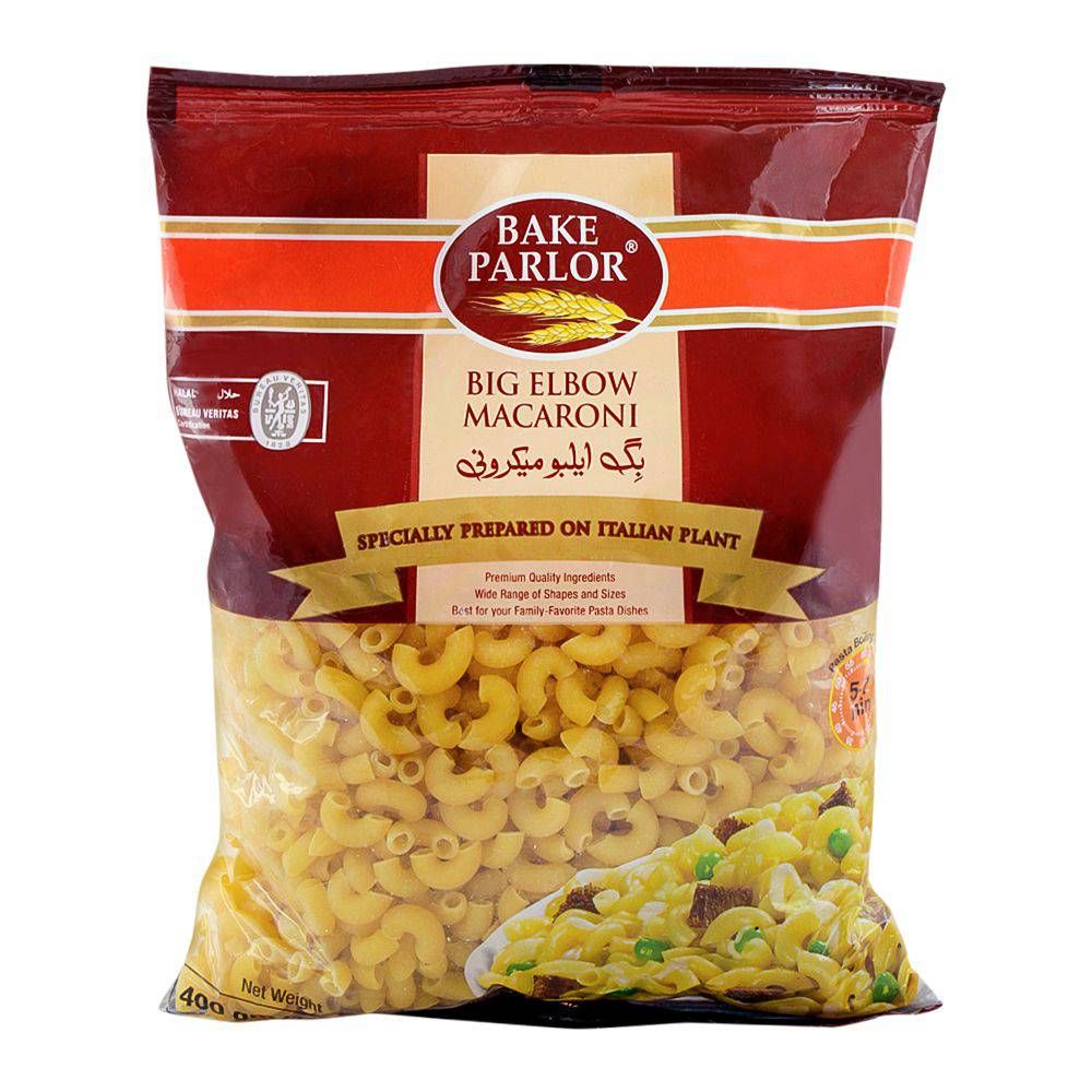 Bake Parlor Big Elbow Macaroni 400g Pack