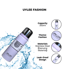 UYLEE Fashion 350ml Stainless Steel Leak-Proof Bottle