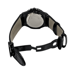 Patek Philippe Nautilus: Black Dial & Alligator Strap – Timeless Elegance