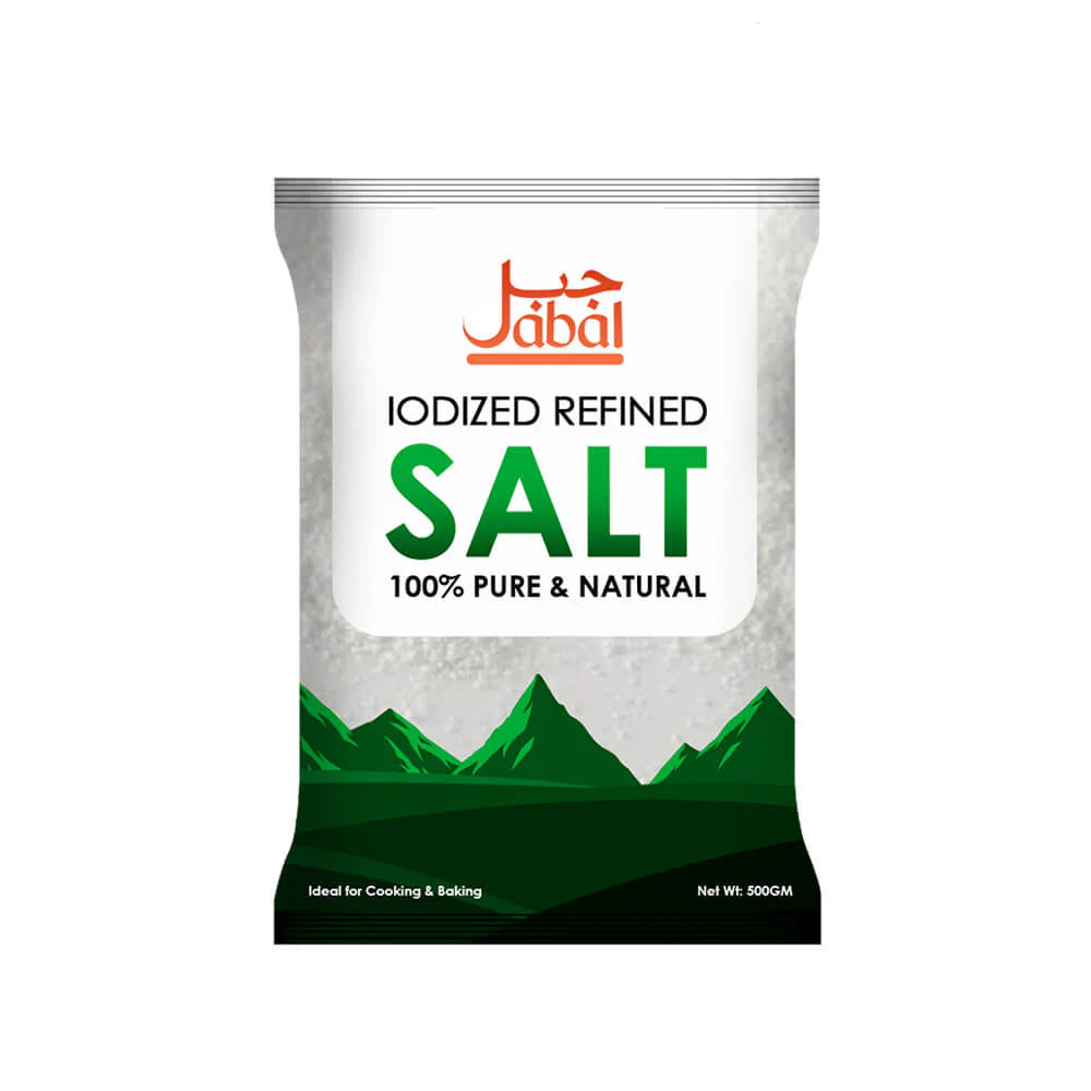 Jabal Iodized Refined Salt 800g Pouch