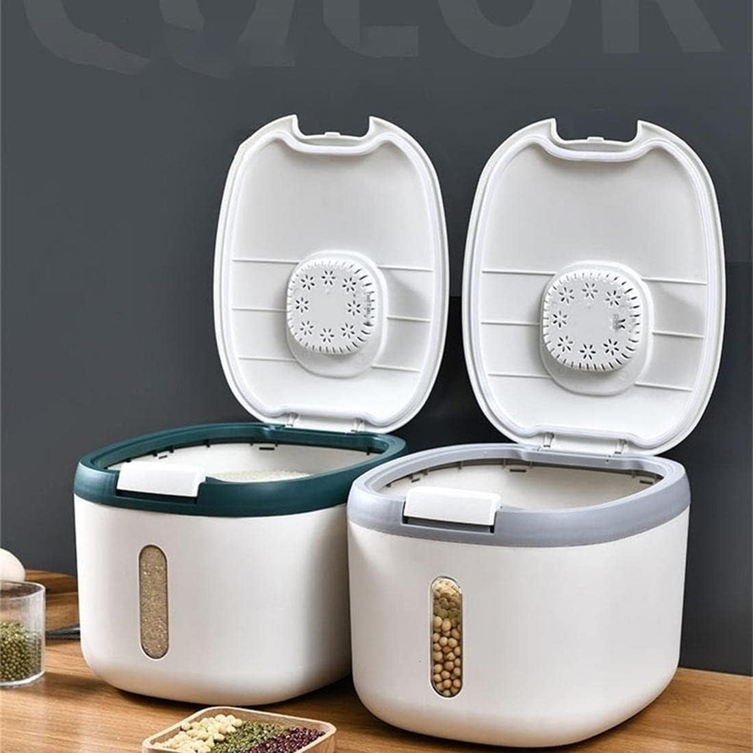 All New Rice Dispenser Storage Box Cereals And Grain Dry Food Storage Bucket| 5 kg & 10 Kg