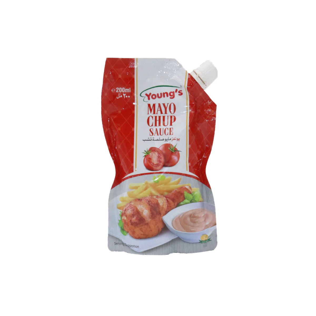 Young's Mayo Chup Sauce 200 ML Pouch