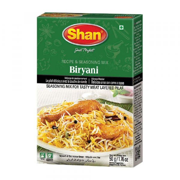 Shan Chicken Biryani Masala 55 Gram Box