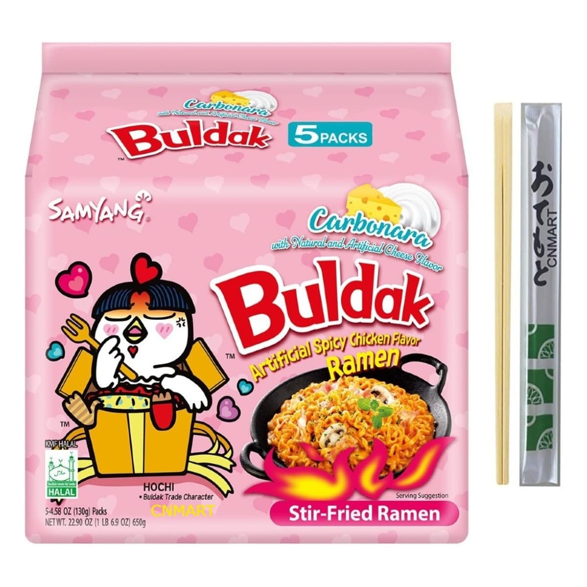 Buldak Carbonara Noodles 130g Pack