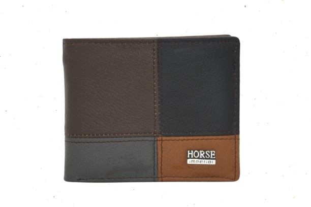 Horse Modern Design Soft Leather Wallet For Men