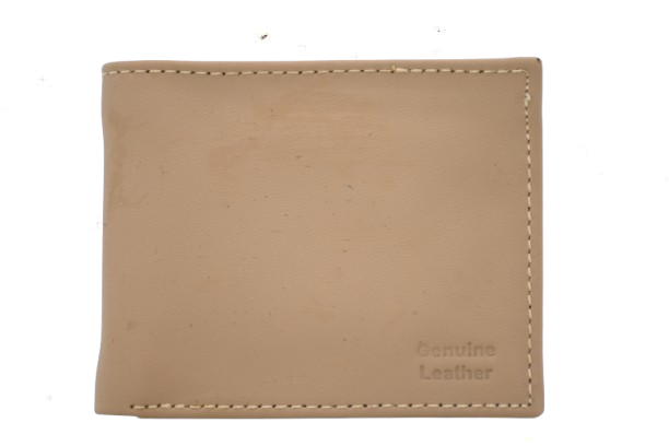 Genuine Leather Wallet for Men's Skin Color