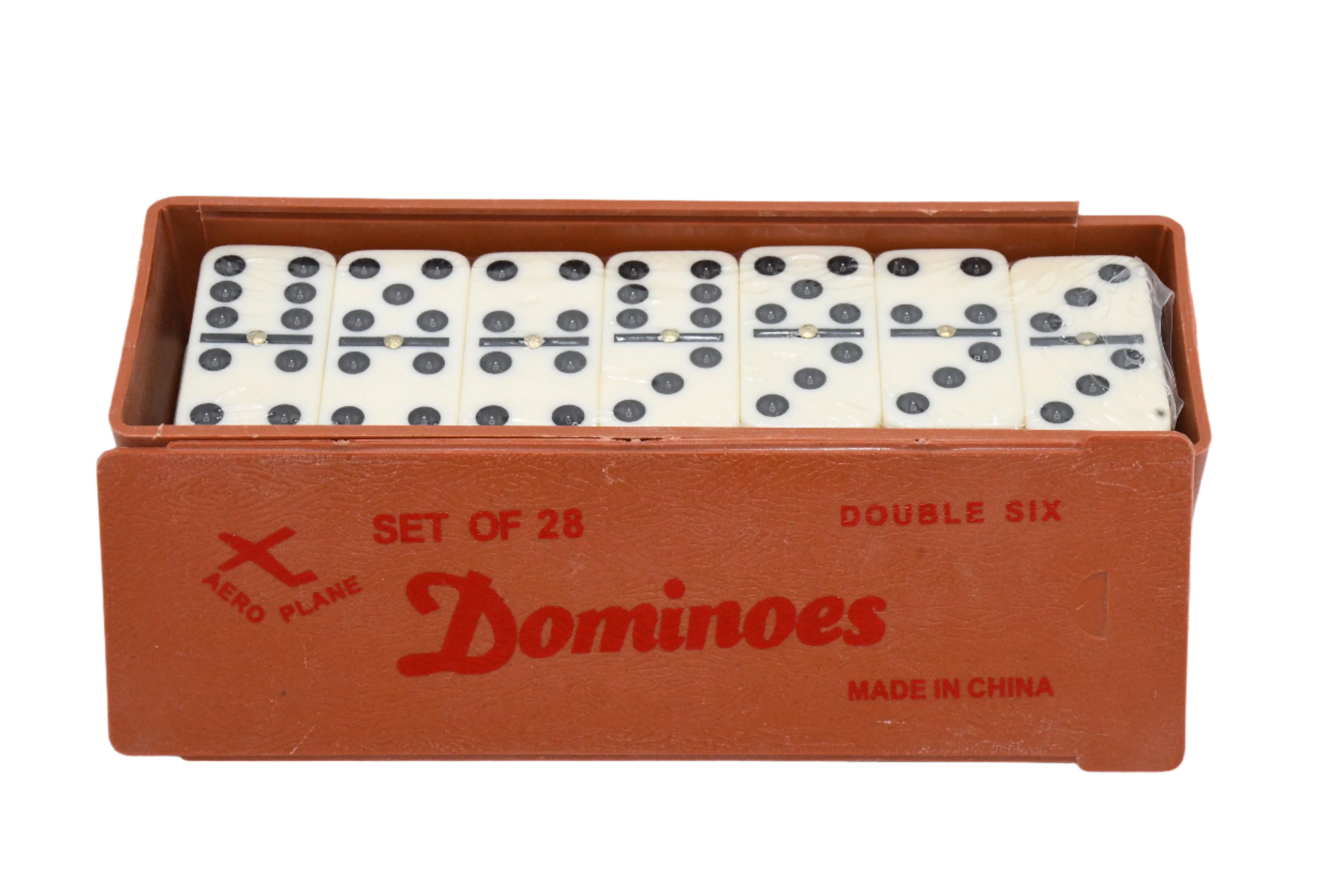 Professional Custom Double 6 Six Dominoes Game Set