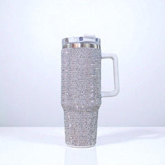 Sparkle & Sip: The Ultimate 40oz Bling Tumbler