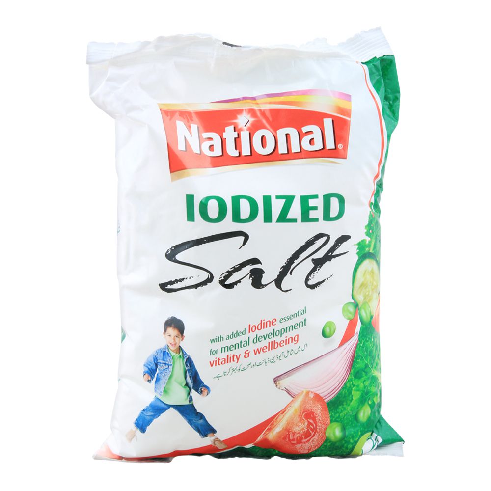 National Iodized Salt 800 Gram Packet