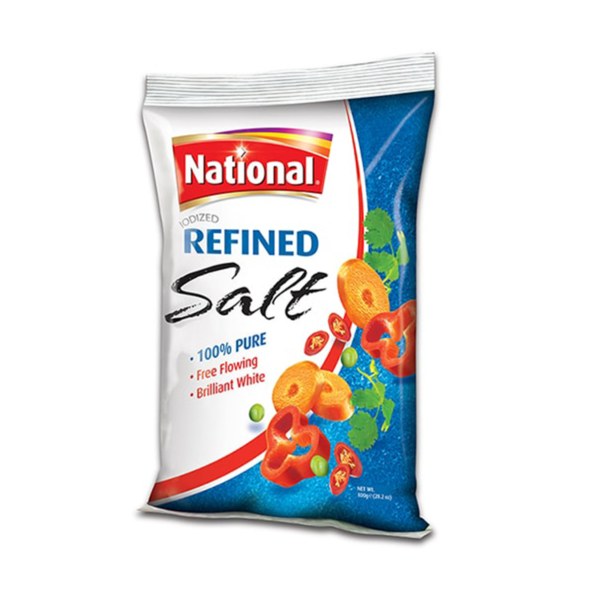 National Refined Salt 800g Pack