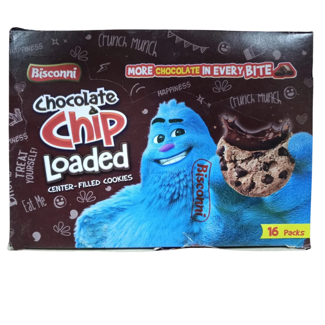 Bisconni Chocolate Chip Loaded 16 Pack