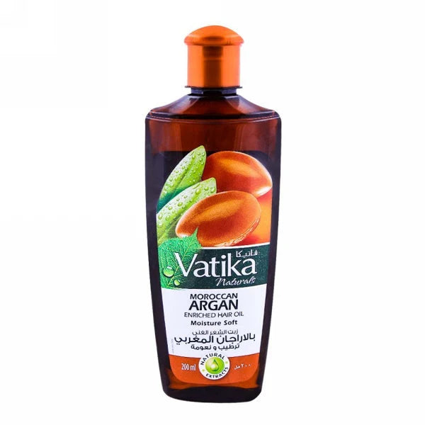 Vatika Moroccan Argan Hair Oil 100 ML Bottle