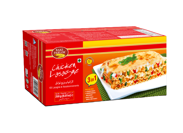 Bake Parlor Chicken Lasagne 250g Box