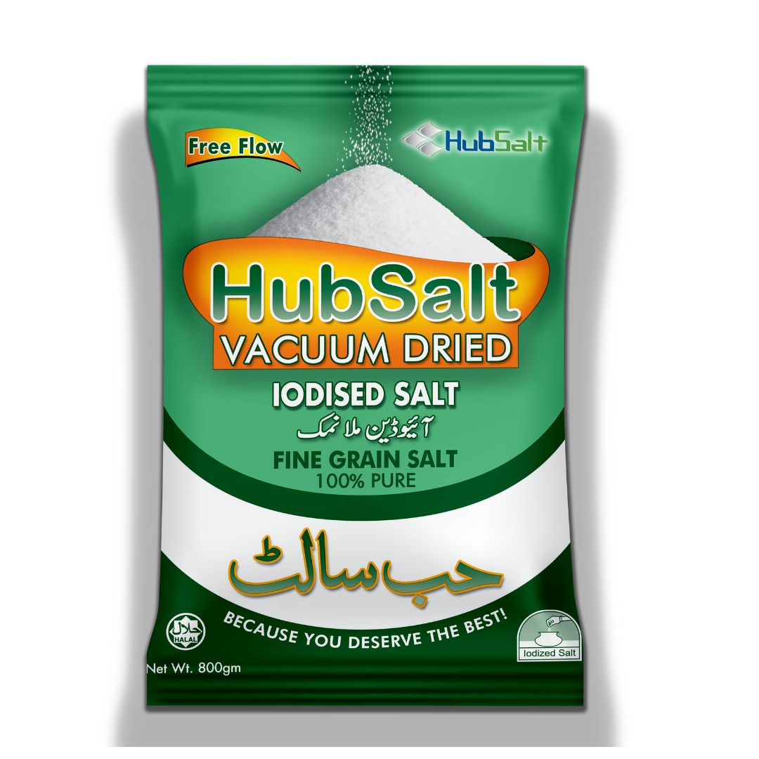 Hub Iodized Salt 800g Pouch