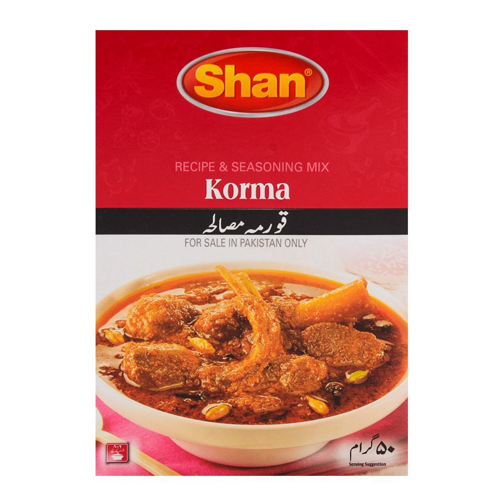 Shan Korma Masala 50 Gram Box