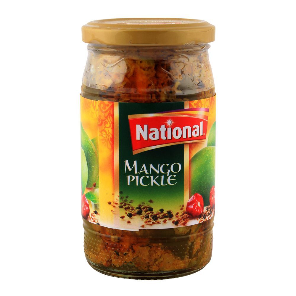 National Mango Pickle 320g Glass Jar