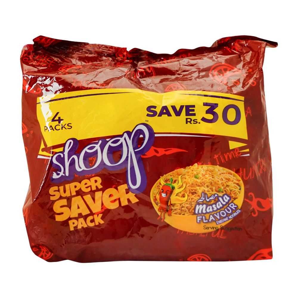 Shan Shoop Masala Noodles 4 Family Pack