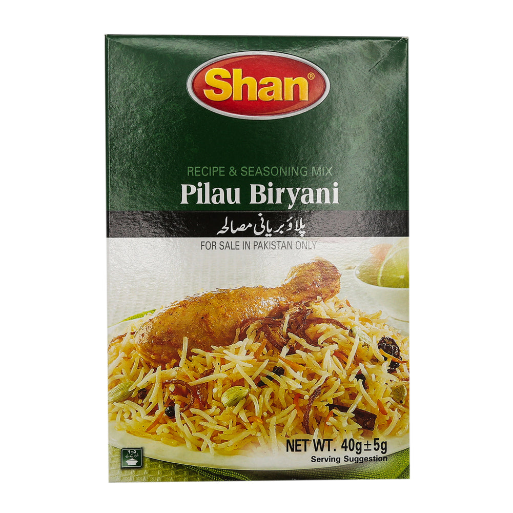 Shan Pilau Biryani Masala 40 Gram Box