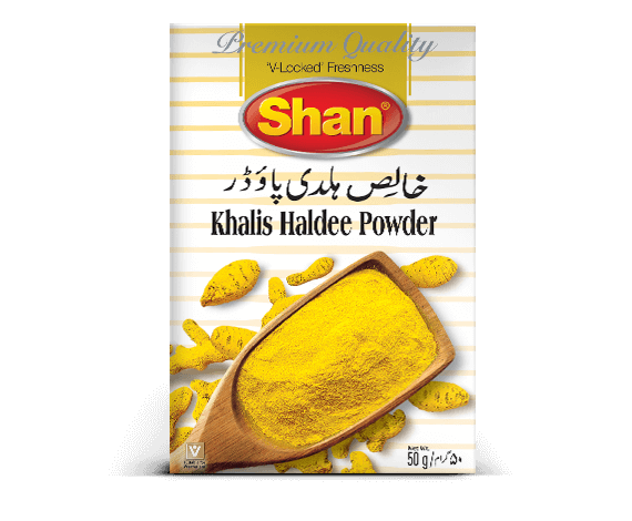 Shan khalis Haldee Powder 50g Box