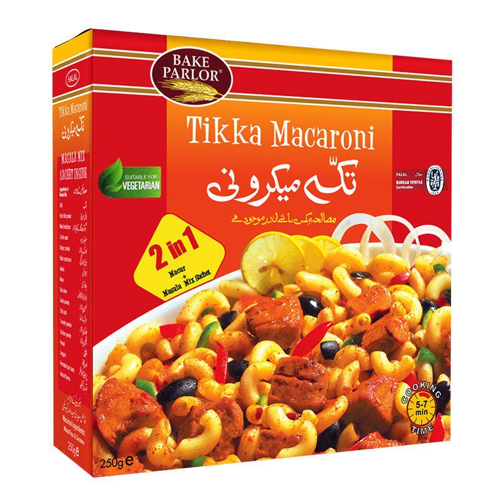 Bake Parlor Tikka Macaroni 250g Pack