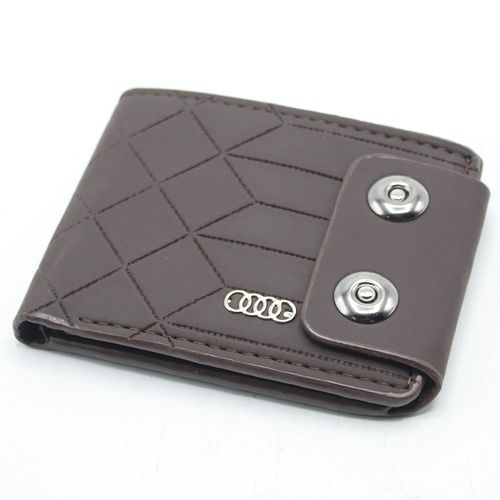 Soft Leather Modern Pattern Wallet For Men