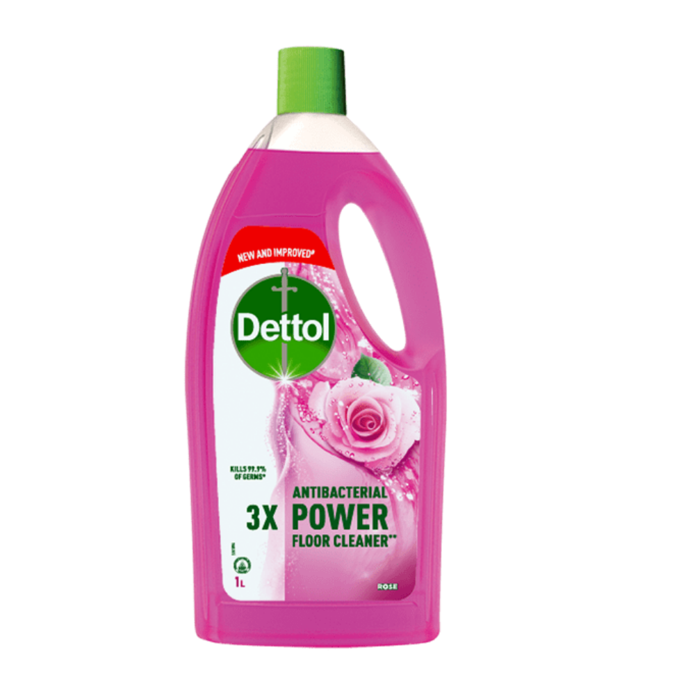 Dettol Rose Floor Cleaner 1 Liter Bottle