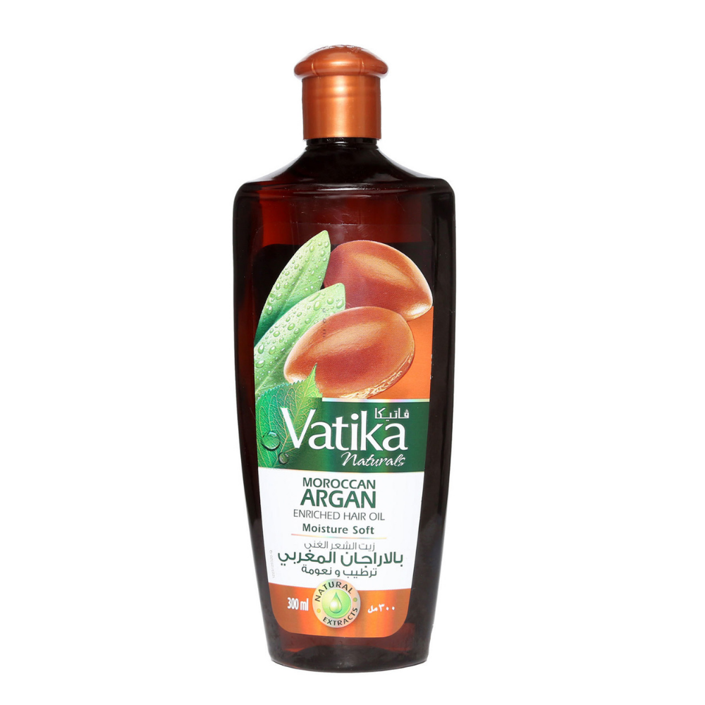 Vatika Moroccan Argan Hair Oil 100ml Bottle