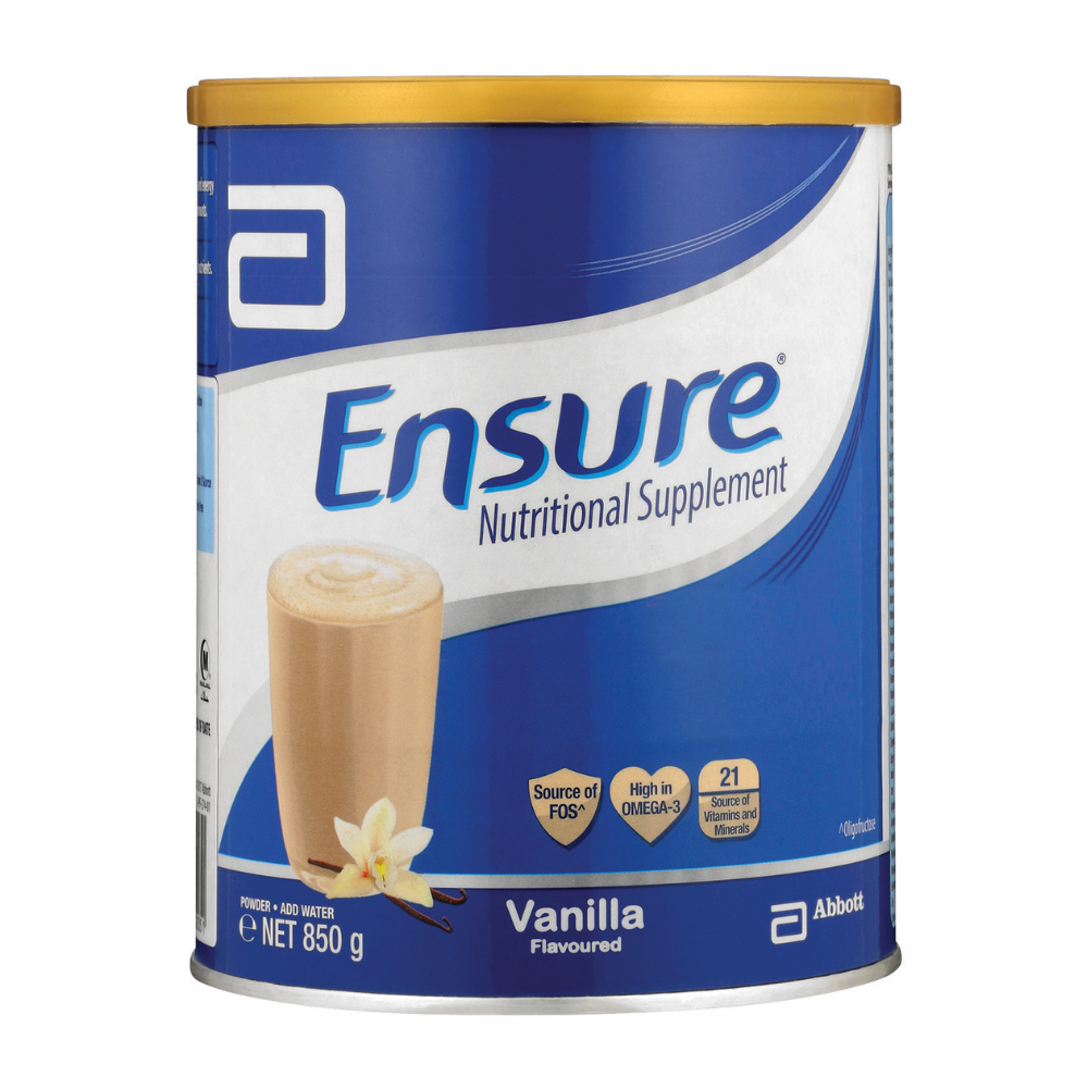 Abbott Ensure Vanilla 850g Tin Pack