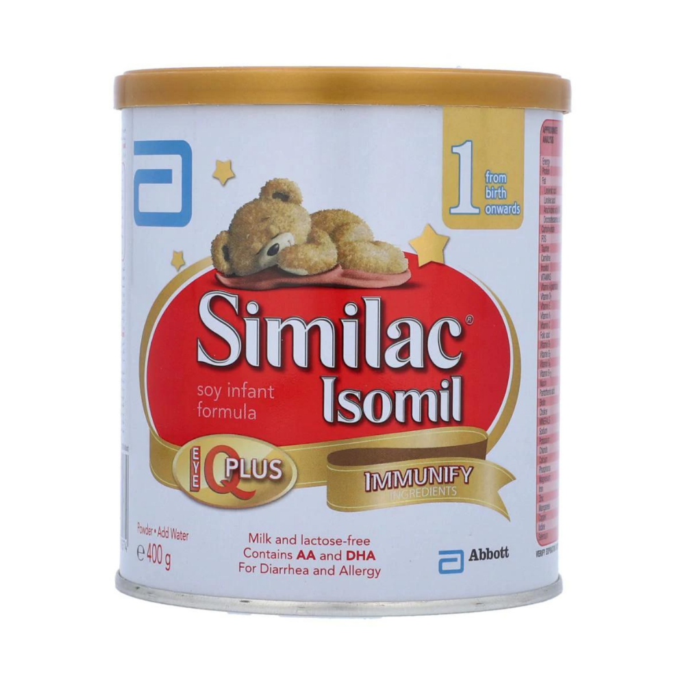 Abbott Similac Isomil 1 400g Tin Pack