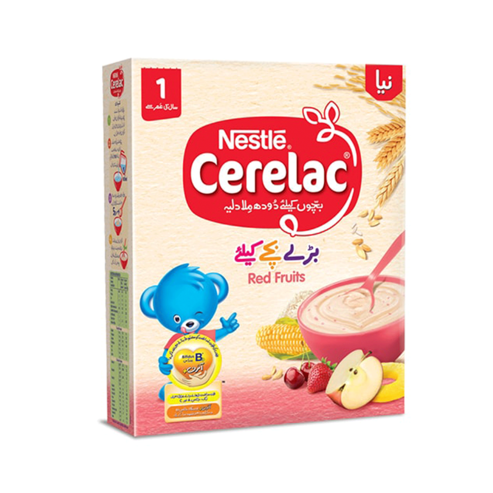 Nestle Cerelac Red Fruit 175g Box