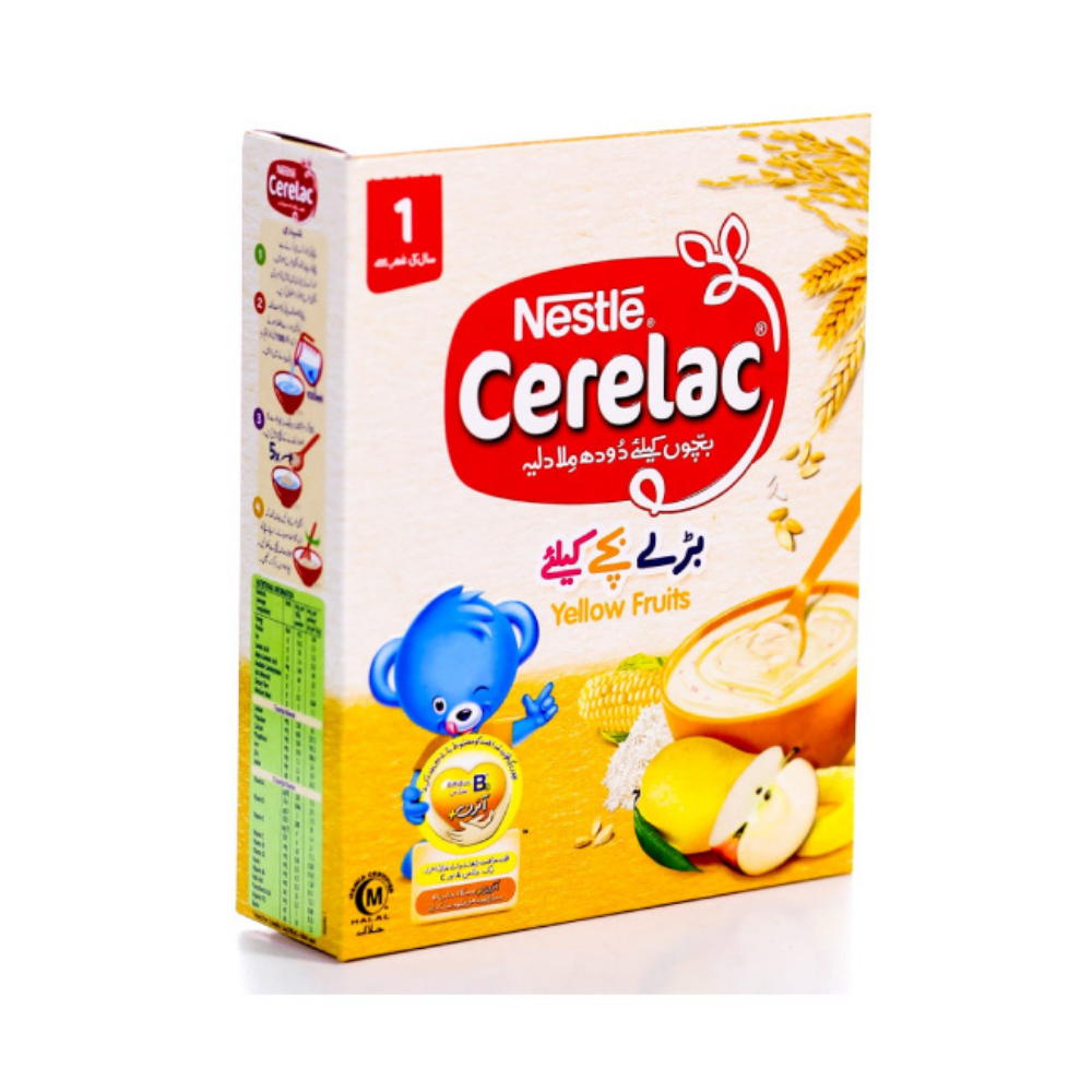 Nestle Cerelac Yellow Fruits 175g Box