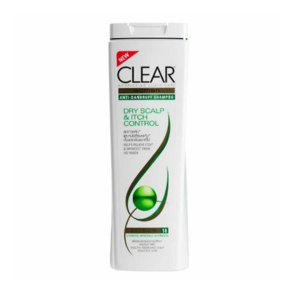 Clear Dry Scalp & Itch Control Shampoo 180 ml Bottle