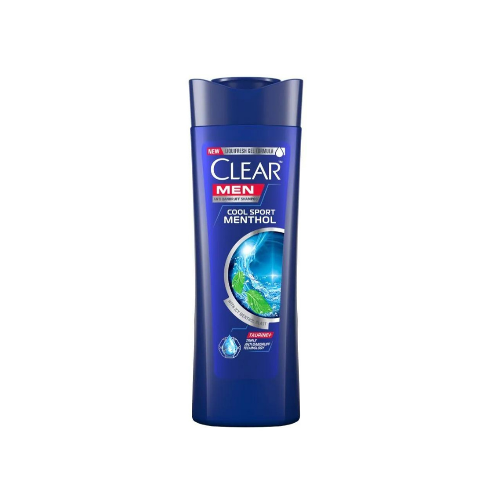 Clear Men Cool Sport Menthol Shampoo 165 ml Bottle