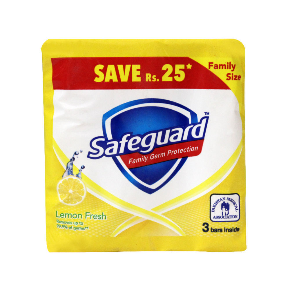 Safeguard Lemon Fresh Soap 135x3g