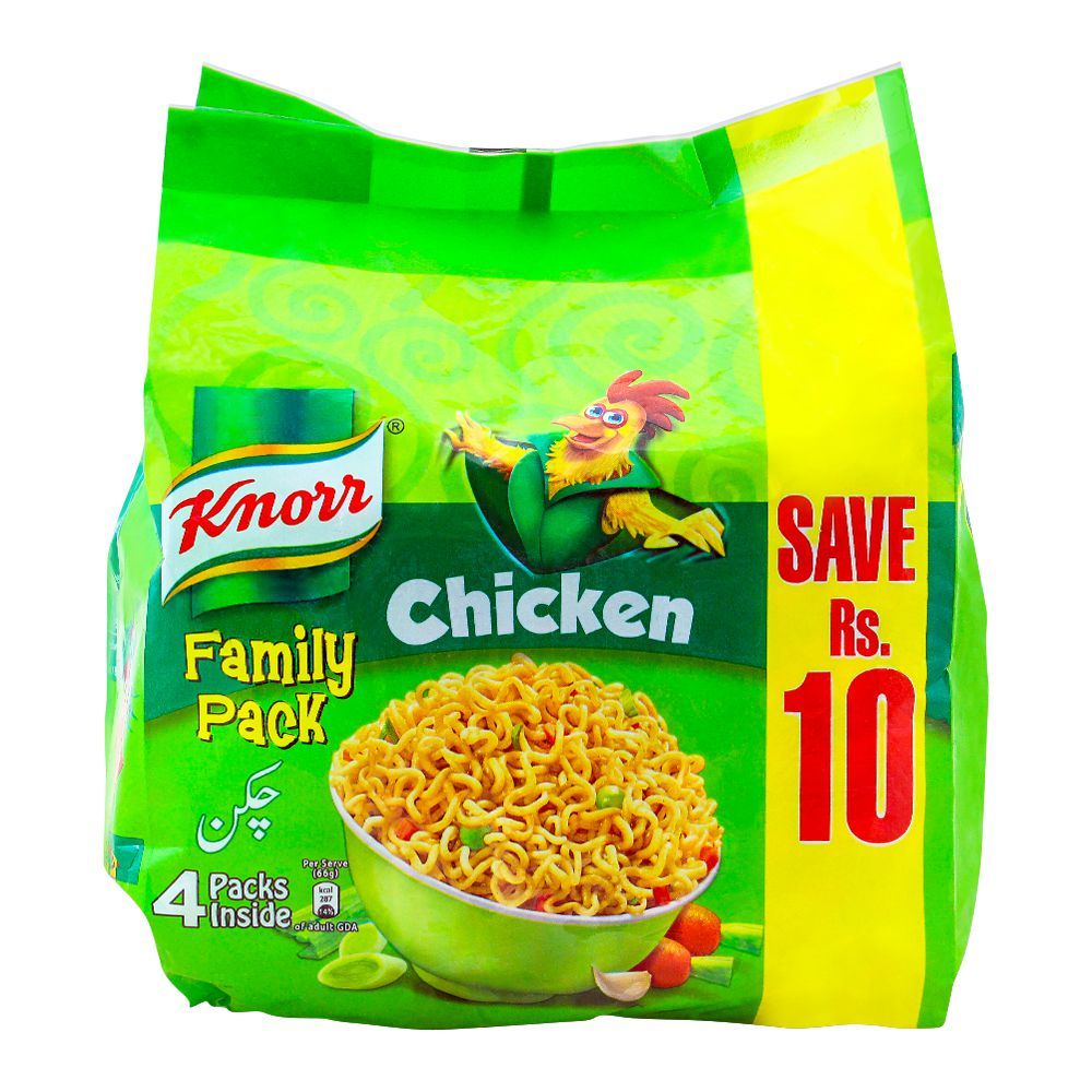 Knorr Chicken Noodles 4 Pcs Family Pack