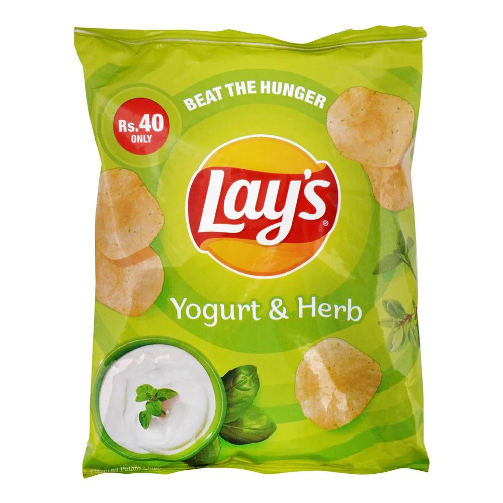 Lays Yougurt & Hreb New 38g Packet