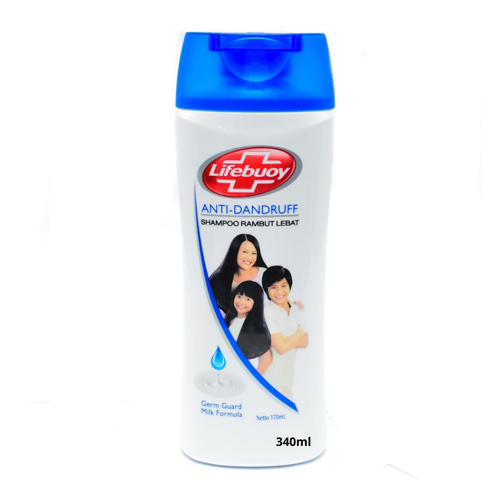 Lifebuoy Anti Dandruff Shampoo 340 ml Bottle