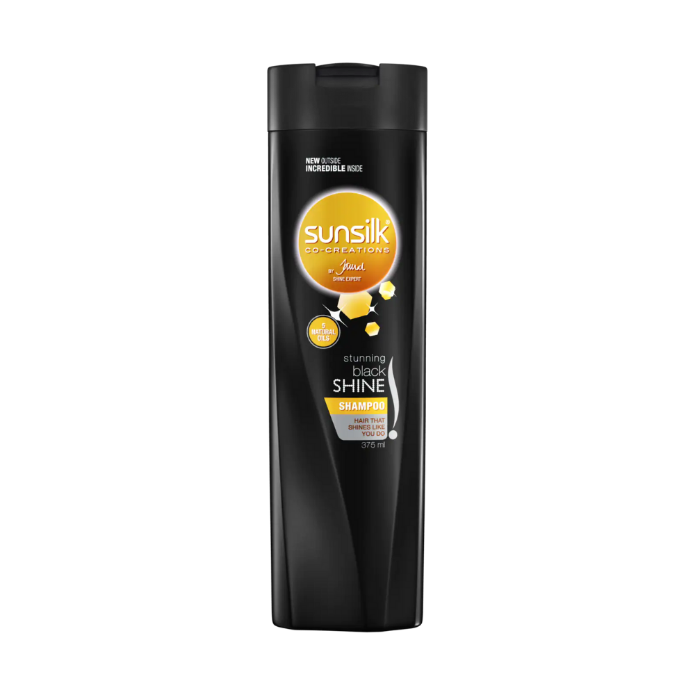 Sunsilk Black Shine Shampoo 380 ml Bottle