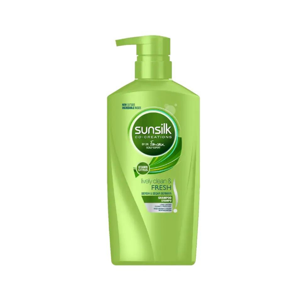 Sunsilk Lively Clean & Fresh Shampoo 650ml Bottle