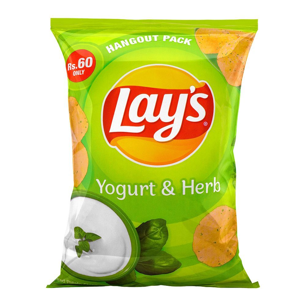 Lays Yogurt & Herb New 58g Packet