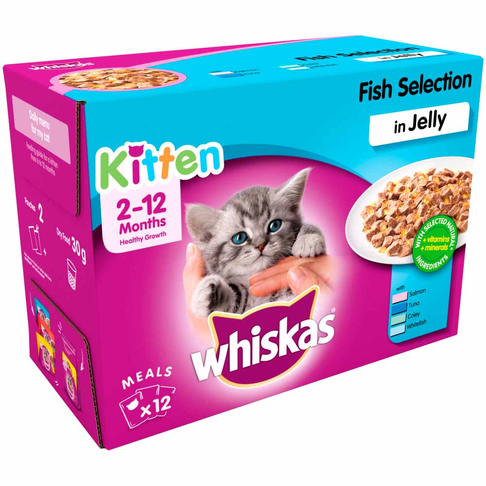 Whiskas Junior Kitten Jelly 2-12 months 100g Pouch