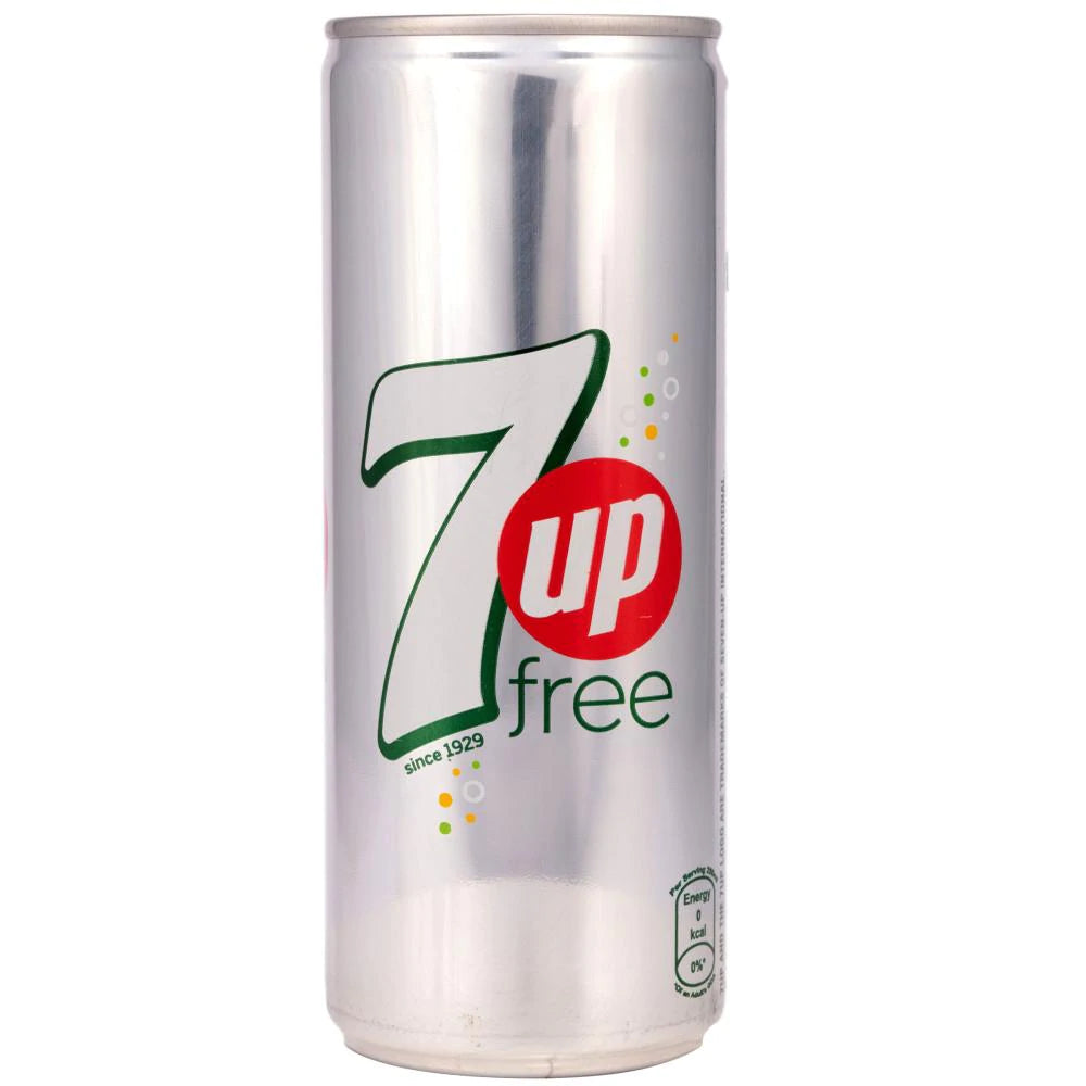 7up Sugar Free 250 ml Can