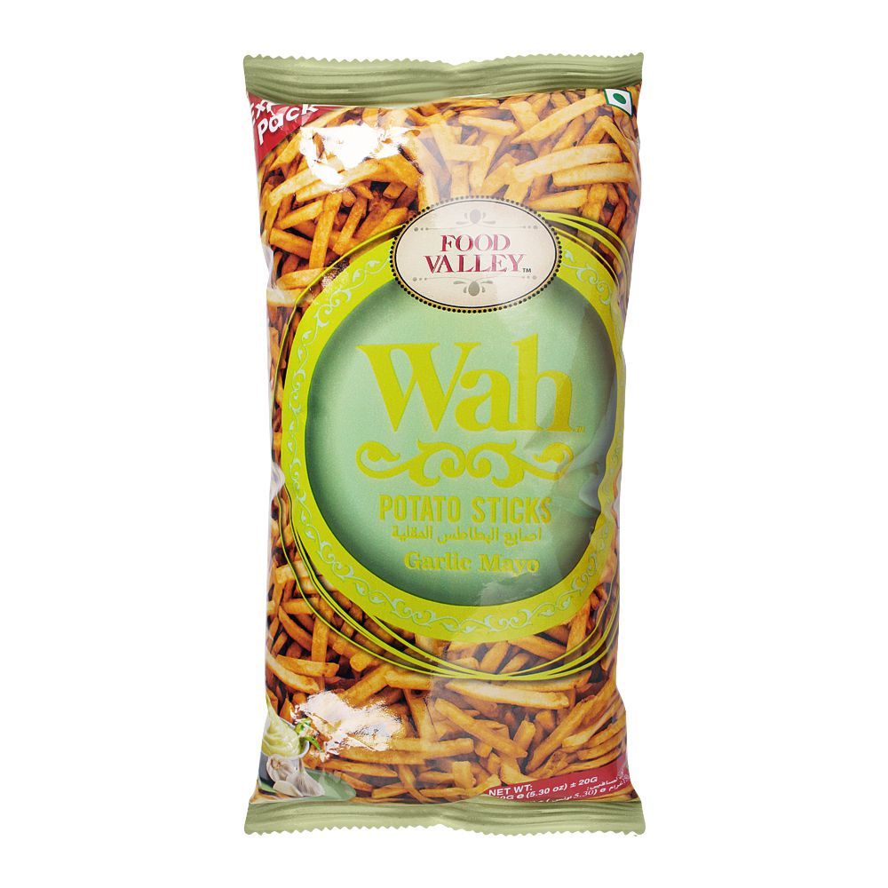 Wah Potato Sticks Garlic Mayo 150g Packet