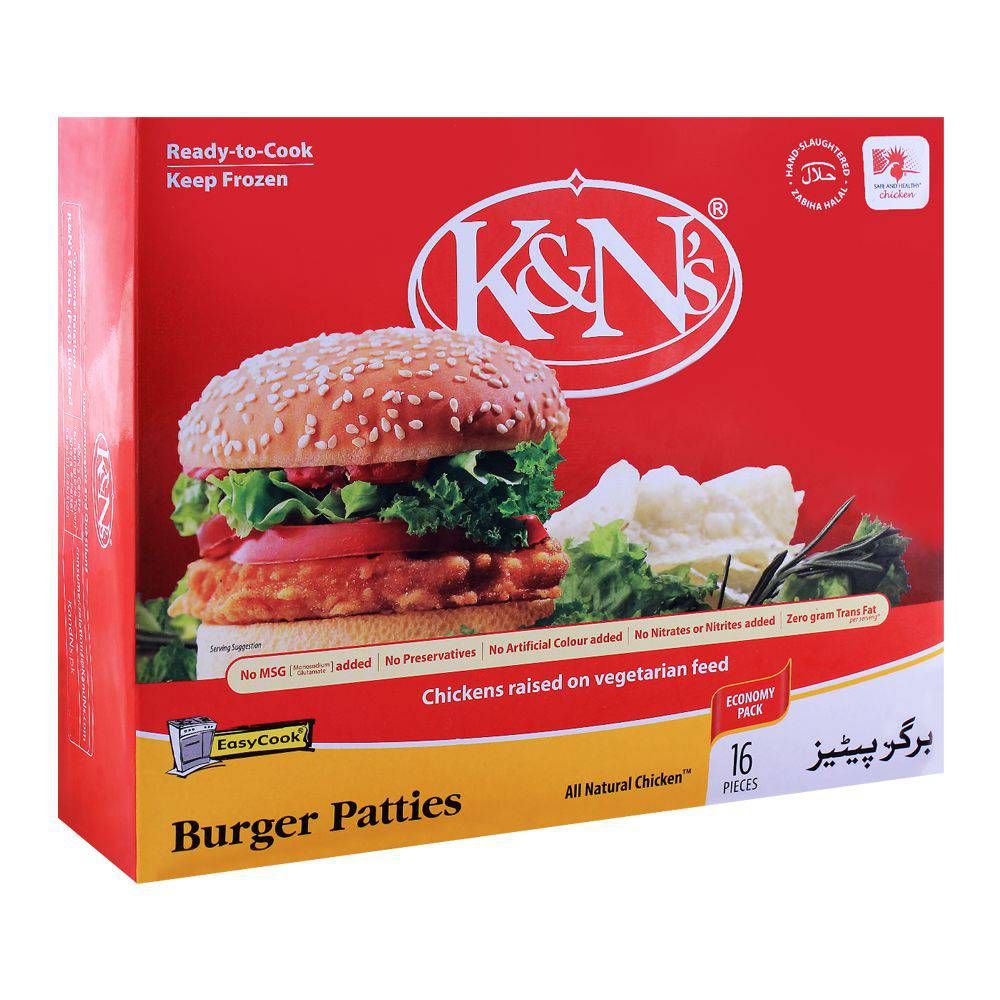 K&Ns Burger Patties 1070 gm