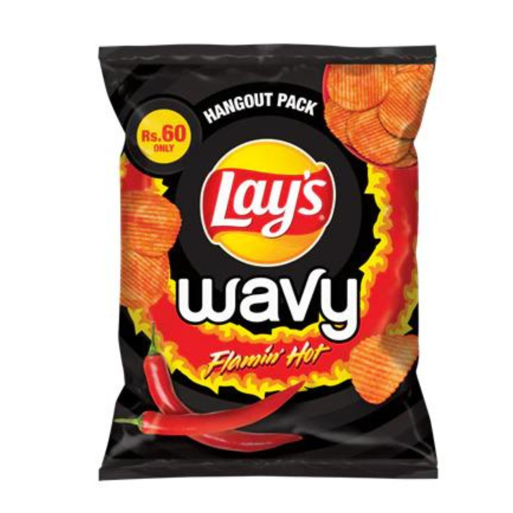 Lays Wavy Flamin'Hot 58g Packet