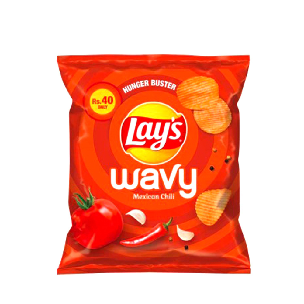 Lays Wavy Mexican Chili 38g Packet