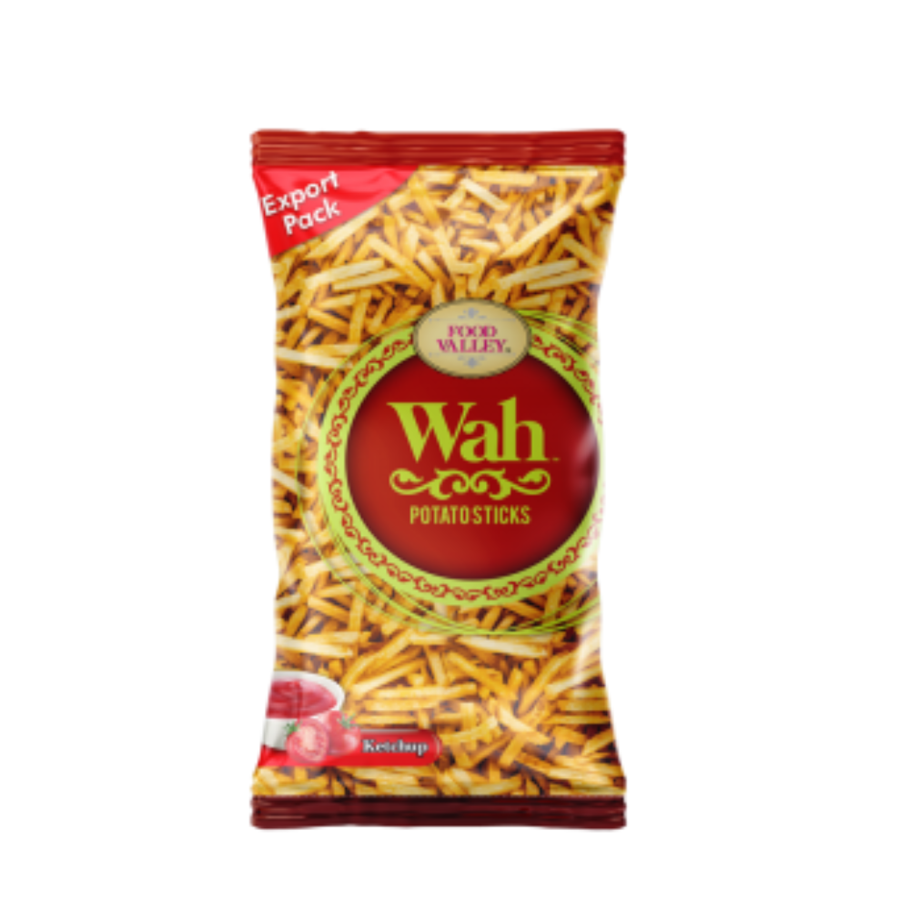 Wah Ketchup Potato Sticks 55g Packet