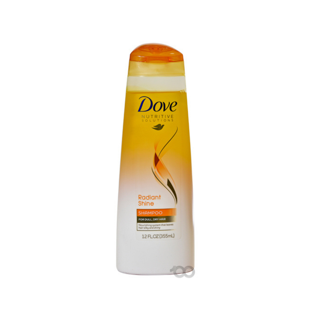 Dove Radiant Shine Shampoo 355 ml Bottle